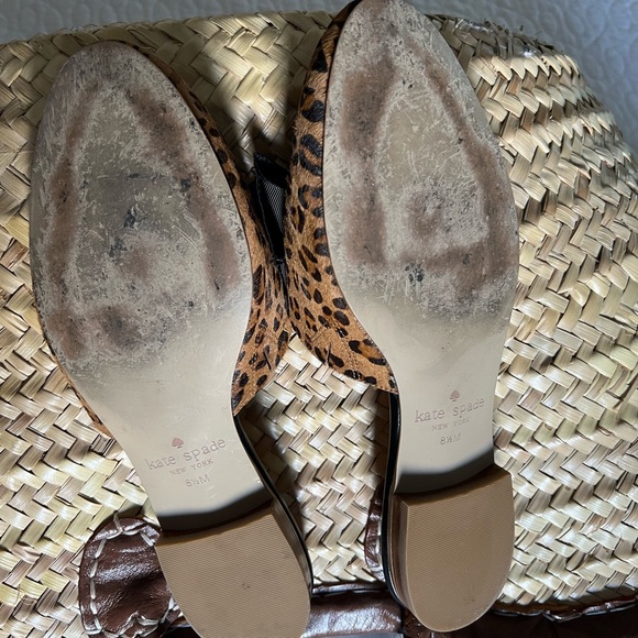 Kate Spade animal print mules 8.5 - Picture 2 of 6